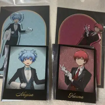 암살교실 시오타 나기사 아카바네 카르마