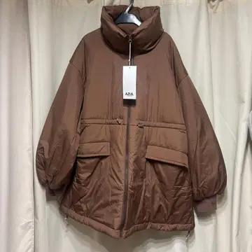 새상품 AZUL by moussy 브라운 다운 자켓