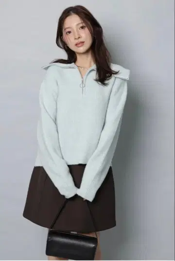 새상품급 아푸와이저 리셰 빅칼라 ZIP 니트 Arpege story