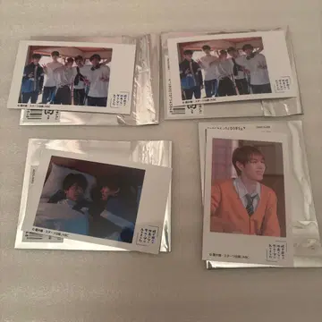 수학여행에서 사이 안 좋은 그룹에 들어갔습니다 폴라로이드풍 트레이딩 카드