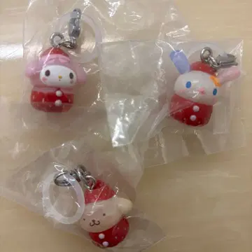 산리오 딸기 메지루시 액세서리 마이멜로디 우사하나 폼폼푸딩