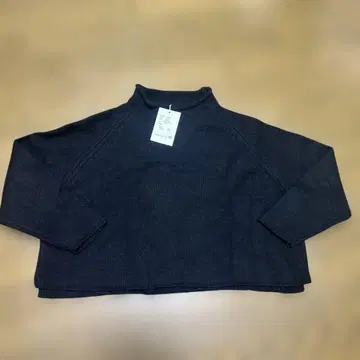 택 포함 새상품 gauze G.1008 블랙 스웨터 FREE