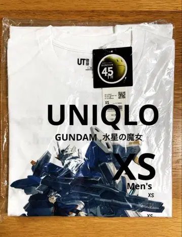 기동전사 건담 UT 티셔츠 수성의 마녀 티셔츠 남성용 XS 미사용 새상품