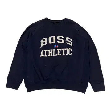 BOSS x Russell Athletic 맨투맨 네이비 XL