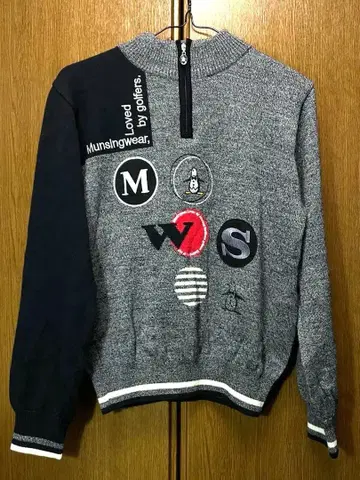 Munsingwear 하프 집업