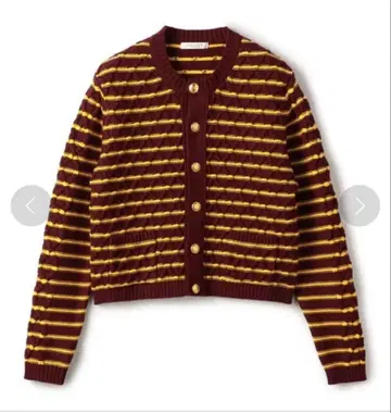 [ 새상품급 ] MACPHEE 하이브리드 코튼 케이블 크루넥 가디건