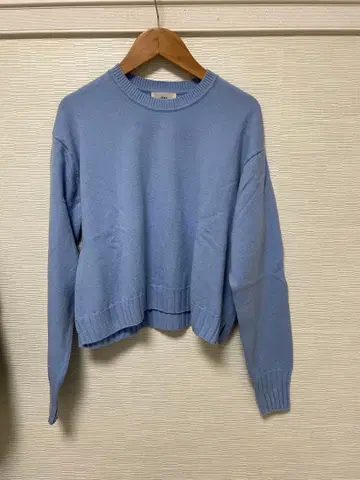 IENA 울 100% 크루넥 니트