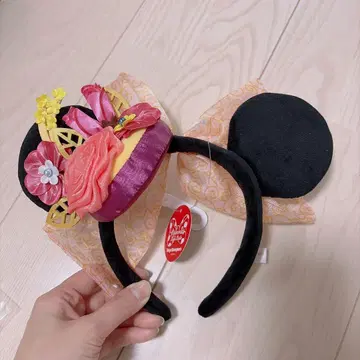 새상품 택 포함 디즈니 머리띠 미니의 스타일 스튜디오 봄