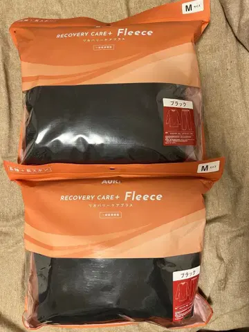 AOKI 회복 의류 플리스 M 사이즈 2개 세트