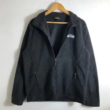 00s vintage 시애틀 호크스 자수 로고 플리스 자켓