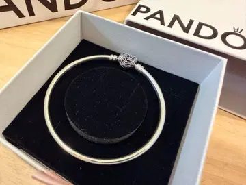 PANDORA 팔찌 하트 참