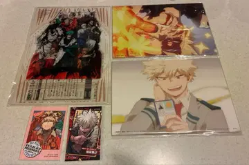 히로아카 바쿠고 카츠키 굿즈 세트