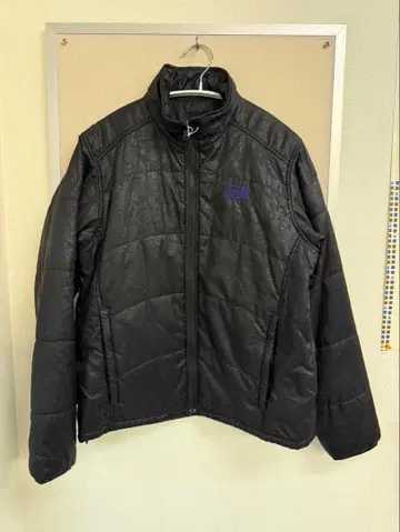 The North Face 블랙 다운 자켓