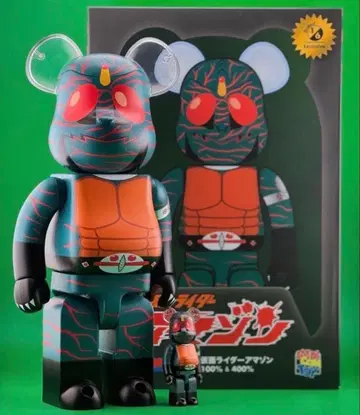 베어브릭 가면라이더 아마존 미개봉품