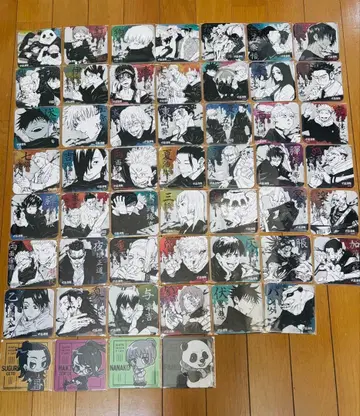 주술회전 아트 코스터 45+특전3+주술회전 카페 4종