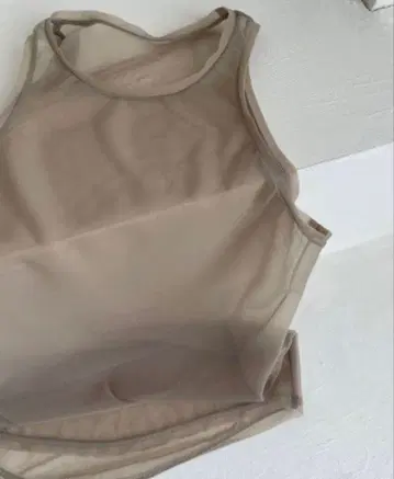 ETRE TOKYO 완판 아메스리 시어 탱크 택 포함 미사용 새상품