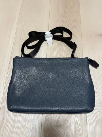 MURA 풀 그레인 가죽 안티스키밍 기능 사코슈 미사용품