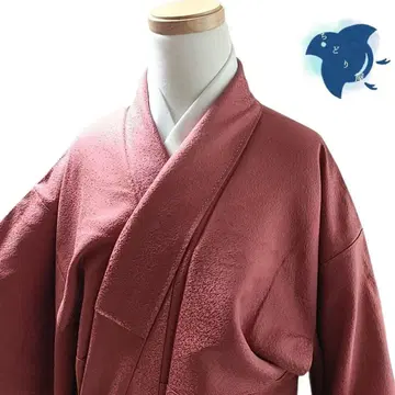 C39 치도리야 기모노 이로무지 히토츠몬 빨간색