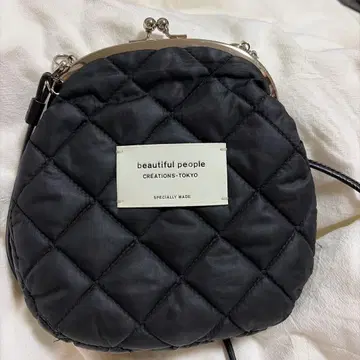 뷰티풀피플 가마구치 숄더백