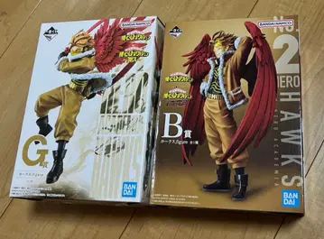 미개봉 새상품 히로아카 제일복권 호크스 피규어 2체 세트