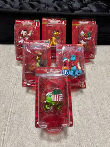 PIXAR 크리스마스 피규어 6체 세트 개별