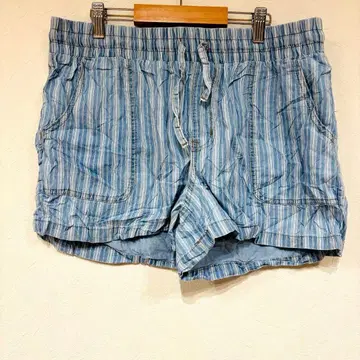 m jeans 스트라이프 숏팬츠 하프 팬츠 [ M ]