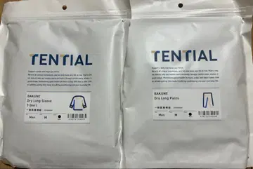 TENTIAL BAKUNE 티셔츠 & 팬츠 블랙 M