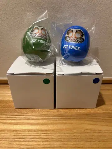 YONEX 달마 인형 그린 블루 세트