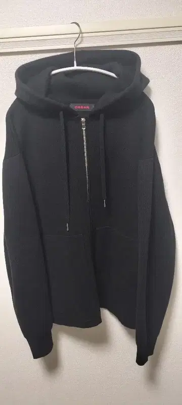 CABaN 코튼 캐시미어 지퍼 후드티