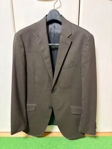 멘즈 비기 자켓 브라운 XL