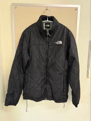 The North Face 블랙 다운 자켓