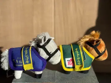 경주마 봉제 인형 세트