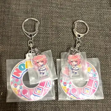 컬러풀 피치 노아 씨 튜브 키링 2개 에니마이 복권 도쿄 돔 시티