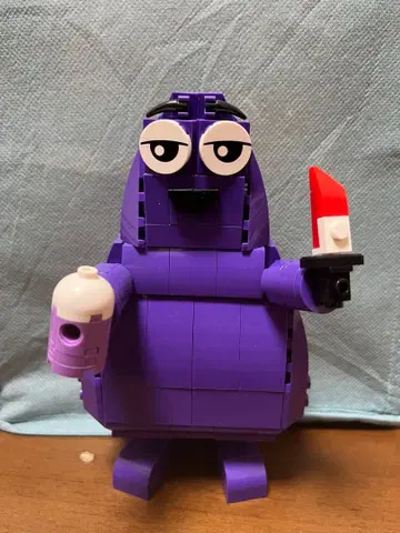 그리머스 레고 호환 맥도날드 아메토이 그리머스 쉐이크