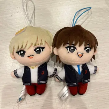 JO1 마스코트 봉제 인형 시로이와 루키 코노 준키 룬키 세트