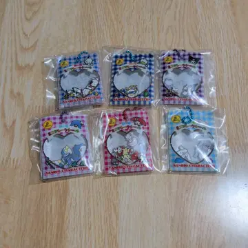 산리오 바스락 프레이크 씰풍 참 6세트