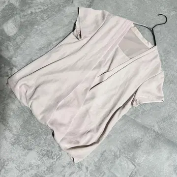 COUP DE CHANCE 쉬폰 블라우스 반팔 카슈쿨 스타일 38