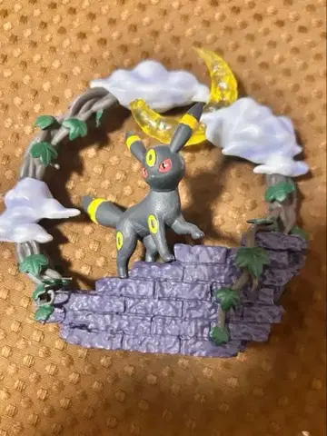 포켓몬 서큘러 디오라마 컬렉션 블래키 리멘트 피규어