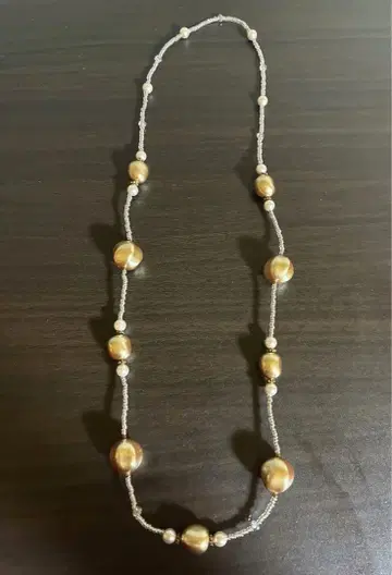 [ 새상품급 ] 비즈 액세서리 목걸이 여성용 개성있는 성인 여성스러움