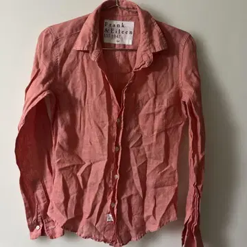 프랭크 & 아일린 핑크 긴팔 셔츠 XXS