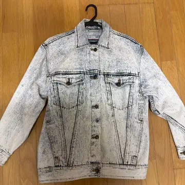 STEFANO 화이트 데님 자켓 M 사이즈
