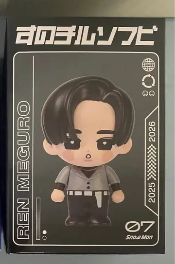 Snow Man 스노치루 소프트 비닐 메구로 렌