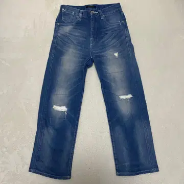 밴야드 스톰 데님 데미지 진 스트레치 블루 00