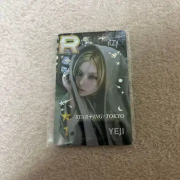 ITZY SSJYP STAR+ING TOKYO 예지 트레이딩 카드