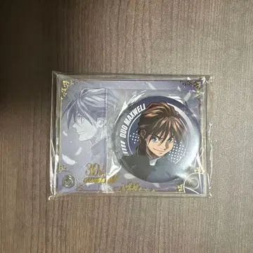 [ 미개봉 새상품 ] 건담 W EW 캔뱃지 아크릴 스탠드 듀오 맥스웰