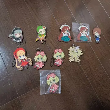 로젠 메이든 러버 스트랩 제1~7 인형까지 총집합