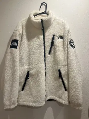 THE NORTH FACE 플리스 자켓 화이트