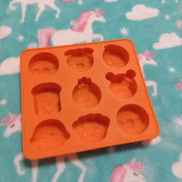 호빵맨 폭신폭신 팬케이크 가게 실리콘 얼굴 틀 (1개)