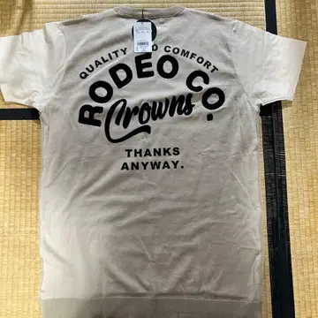 RODEO CROWNS 포켓 부착 T셔츠 베이지