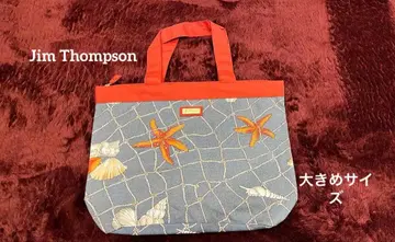 새상품급 짐 톰슨 쉘 패턴 토트백 A4 사이즈